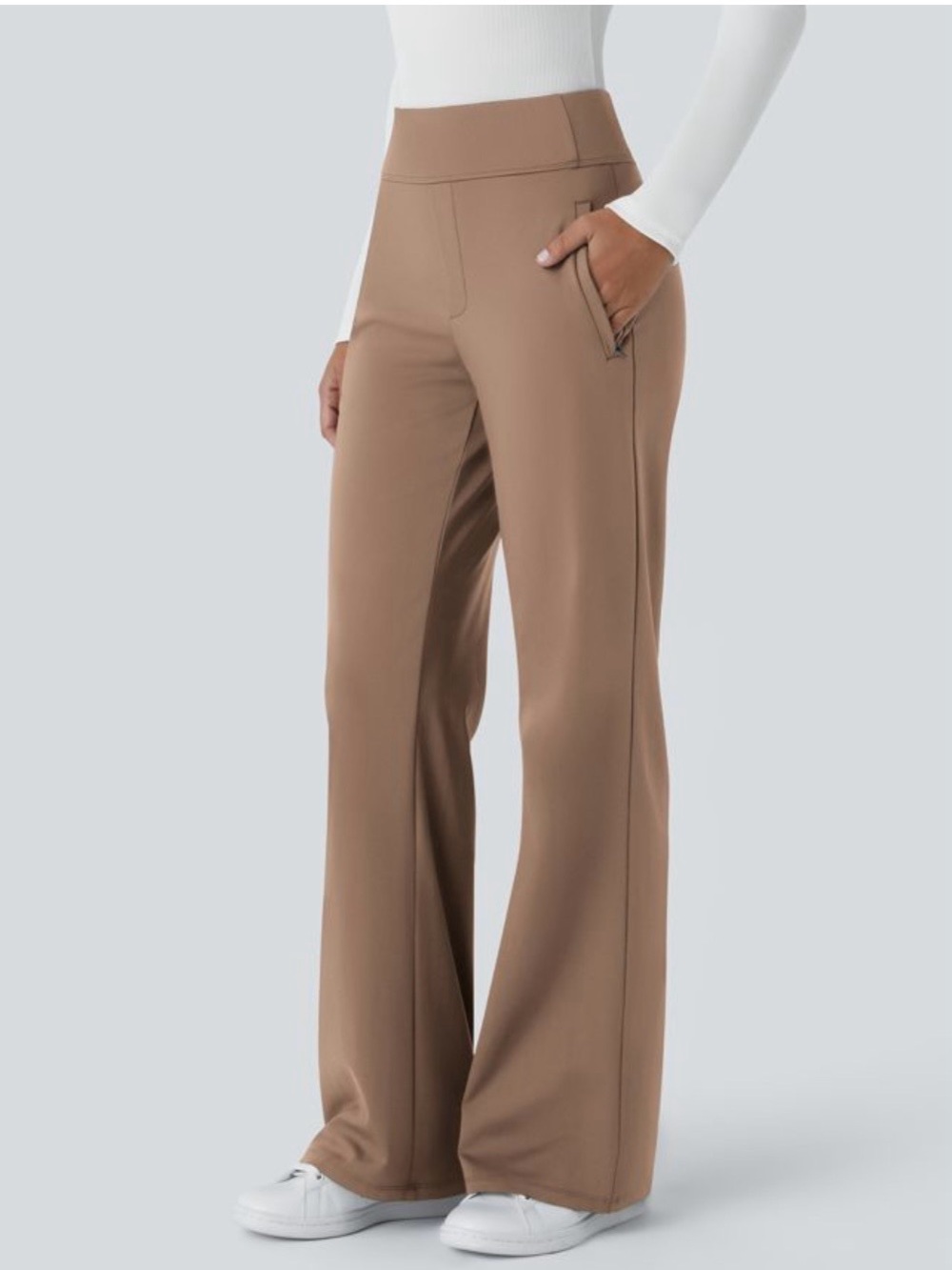 Halara Flex DayStretch High Waisted
Pocket Straight Leg Work Pants